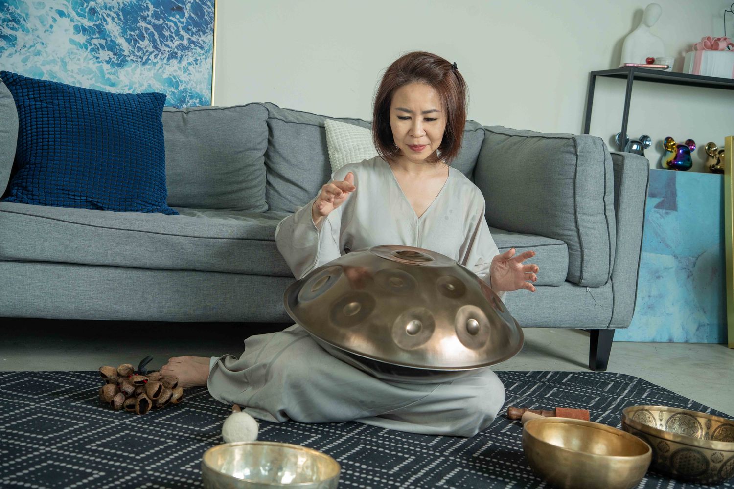 singing bowl for sleep, 頌缽助眠腦波原理, 頌缽療癒失眠